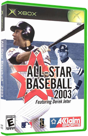 All-Star Baseball 2003 - Box - 3D Image