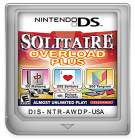 Solitaire Overload Plus - Fanart - Cart - Front
