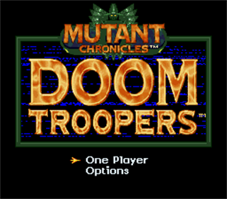 Doom Troopers - Screenshot - Game Title Image
