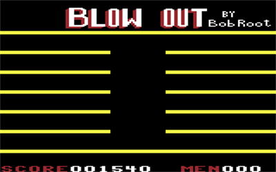 Blow Out - Screenshot - Game Over Image