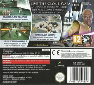 Star Wars: The Clone Wars: Republic Heroes - Box - Back Image