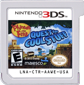 Phineas and Ferb: Quest for Cool Stuff - Cart - Front Image