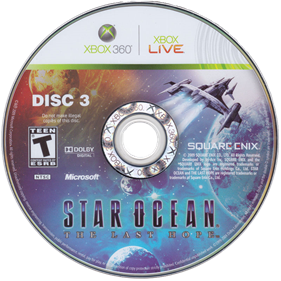 Star Ocean: The Last Hope - Disc Image