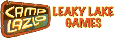 Camp Lazlo: Leaky Lake Games - Clear Logo Image