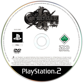 Guilty Gear X2 #Reload - Disc Image