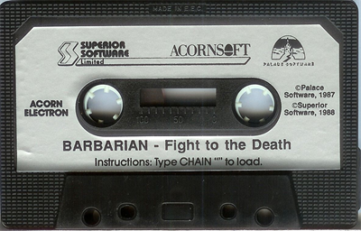 Barbarian: The Ultimate Warrior - Cart - Front Image