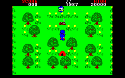 Checkers in Tantan tanuki - Screenshot - Gameplay Image