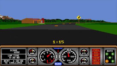 Hard Drivin' II: Drive Harder - Screenshot - Gameplay