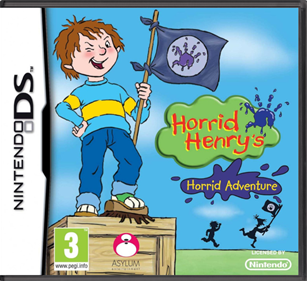 Horrid Henry's Horrid Adventure - Box - Front - Reconstructed Image