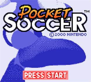 Pocket Soccer - Screenshot - Game Title Image