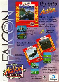 Falcon - Advertisement Flyer - Front Image