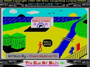 Eye of Bain - Screenshot - Game Title Image