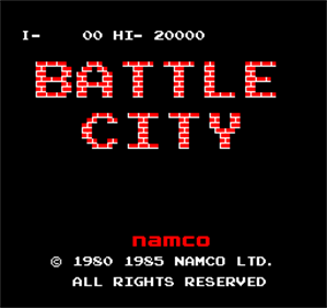 Vs. Battle City - Screenshot - Game Title Image
