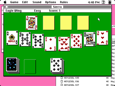 Hoyle: Official Book of Games: Volume 2: Solitaire - Screenshot - Gameplay Image