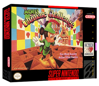 Mickey's Ultimate Challenge - Box - 3D Image