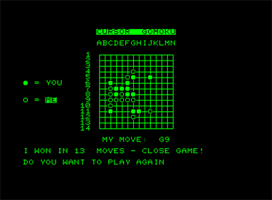 Gomoku - Screenshot - Game Over Image