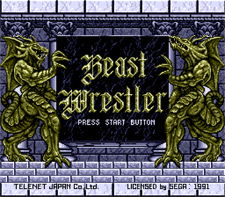 Beast Wrestler - Screenshot - Game Title Image