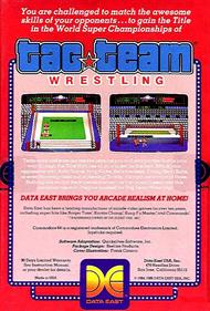 Tag Team Wrestling - Box - Back Image