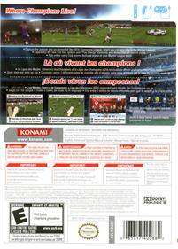 PES 2010: Pro Evolution Soccer - Box - Back Image