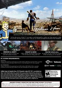 Fallout 4 - Fanart - Box - Back Image