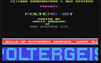 Poltergeist - Screenshot - Game Title Image