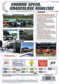 F1 2001 - Box - Back Image