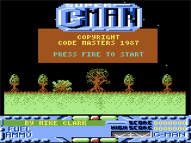 Super G-Man - Screenshot - Game Title Image