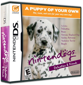 Nintendogs: Dalmatian & Friends - Box - 3D Image