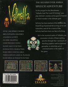 Valhalla: Before the War - Box - Back Image