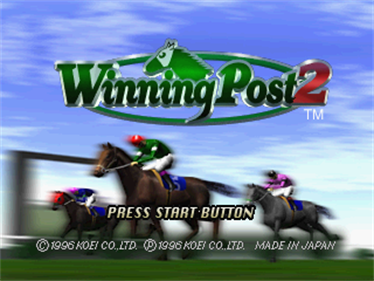 Winning Post 2 - Screenshot - Game Title Image