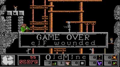 Elf (MicroValue) - Screenshot - Game Over Image