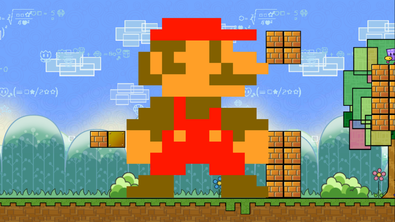 MEGA GIANT MARIO BROS.