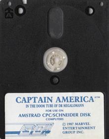 Captain America in: The Doom Tube of Dr. Megalomann - Disc Image