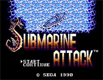 Submarine Attack - Screenshot - Game Title Image