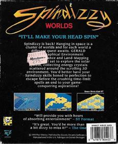 Spindizzy Worlds - Box - Back Image