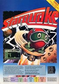 Starquake - Advertisement Flyer - Front Image