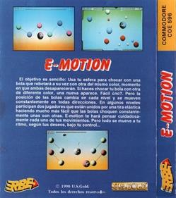 E-Motion - Box - Back Image