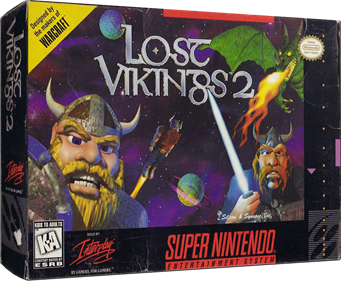 Lost Vikings 2 - Box - 3D Image