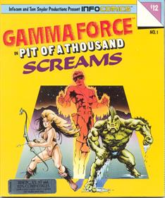 Gamma Force in Pit of a Thousand Screams - Box - Front Image