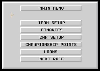 Indycar Challenge - Screenshot - Game Select Image