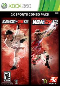 2K Sports Combo Pack: MLB 2K12/NBA 2K12 - Box - Front Image