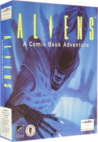 Aliens: A Comic Book Adventure - Box - 3D Image