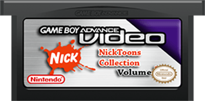 Game Boy Advance Video: Nicktoons Collection: Volume 2 - Fanart - Cart - Front Image