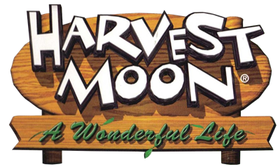 Harvest Moon: A Wonderful Life - Clear Logo Image
