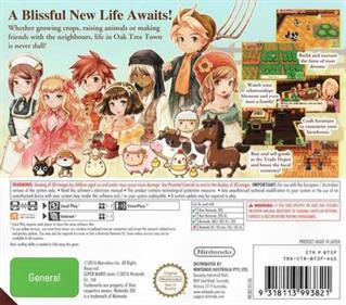 Story of Seasons - Box - Back Image