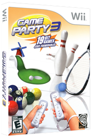 Game Party 3 - Box - 3D Image