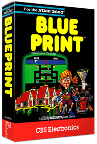 Blue Print - Box - 3D Image