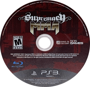 Supremacy MMA - Disc Image