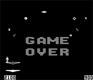 Space Walk - Screenshot - Game Over Image