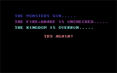 Questor - Screenshot - Game Over Image